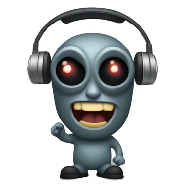 Radio demon  sticker