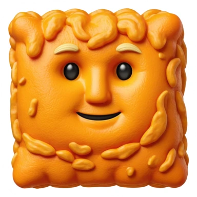 Donald trump in the form of a Cheeto sticker