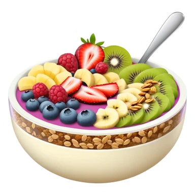 smoothie bowl  sticker