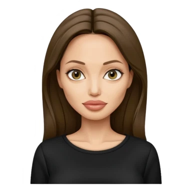 Angelina Jolie up to the waist sticker