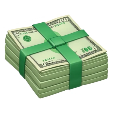 mazzetta di banconote  sticker