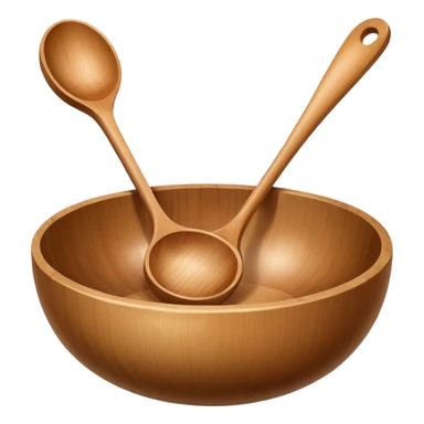 wooden kitchen utensil and item sticker