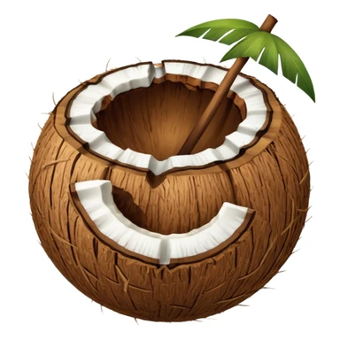 coconut sticker