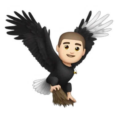 Khabib nurmagomedov with eagle sticker