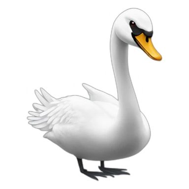 cisne asesino sticker