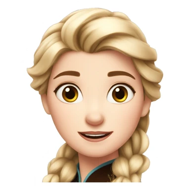 Anna from frozen sticker