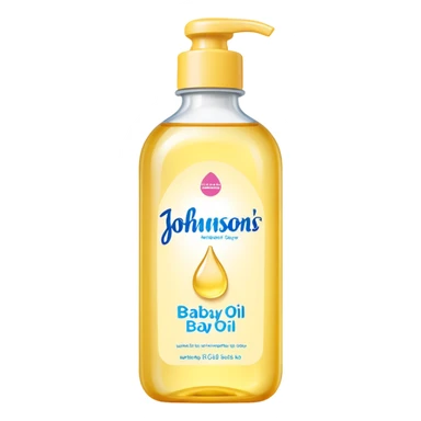 jonsons baby oil sticker