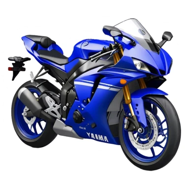 Yamaha YZF (Sportbike) - Yamaha YZF-R1 (Model Year: 2022) (Iconic colour: Blue) sticker