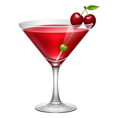 cherry martini sour sticker