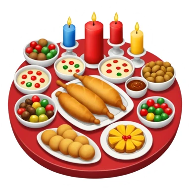 romania christmas food sticker