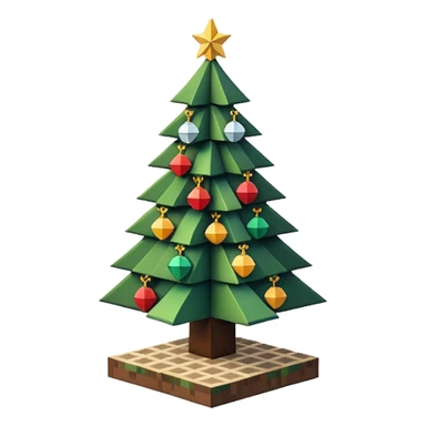 Minecraft Xmas sticker