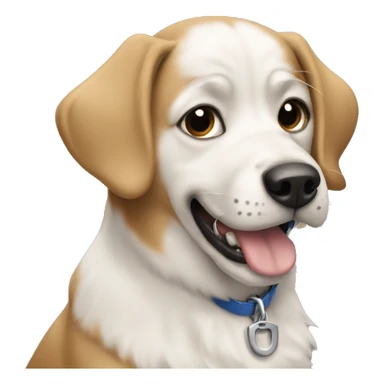 Dog with breakers  sticker