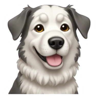 Pets in winter sticker