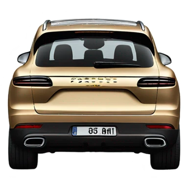 porsche cayenne 2024 from the back sticker