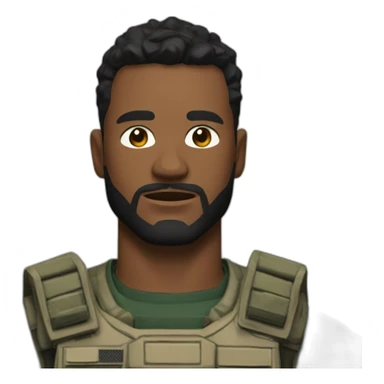 jugador de warzone sticker