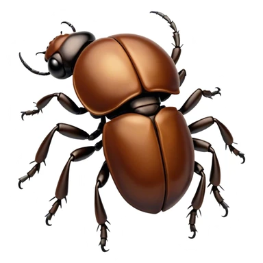 Dung beetle sticker