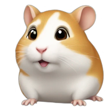 oscar piastrie als hamster sticker
