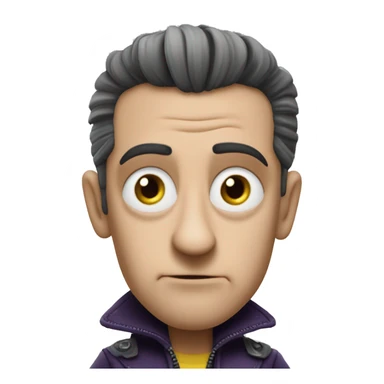 Despicable Me 4 movie villain Maxime Le mal sticker
