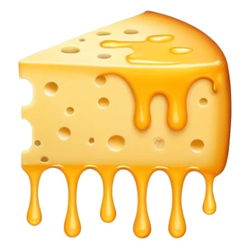 drippy cheese sticker