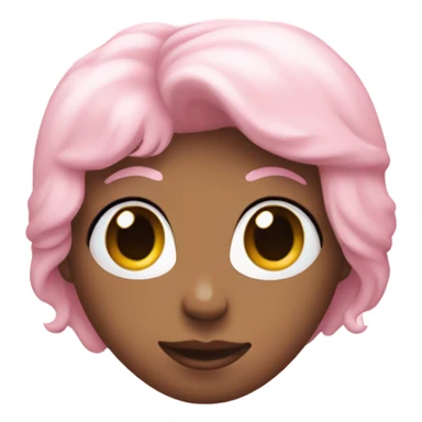 pastel pink sparkly heart no face no person sticker