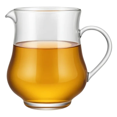 A traditional Turkish/Azerbaijani pear-shaped tea glass.” Generate an emoji for sending in text sticker