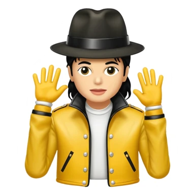 eine birne als micheal jackson verkleidet er soll eine birne sein  sticker