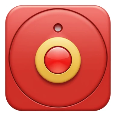 a fullscreen toggle in red and cartoonstyle sticker