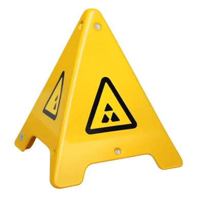 Wet Floor Sign sticker