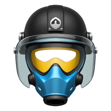 riot helmet sticker