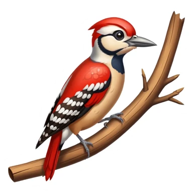 woodpecker sticker