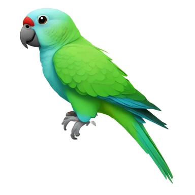 Indian Ringneck parakeet sticker