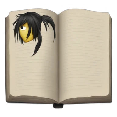 death note book sticker