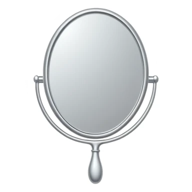 Handheld mirror sticker