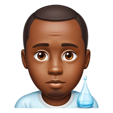 Diddy with baby oil  sticker