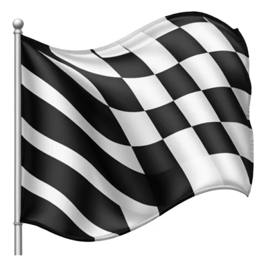 sorayama Chequered flag sticker
