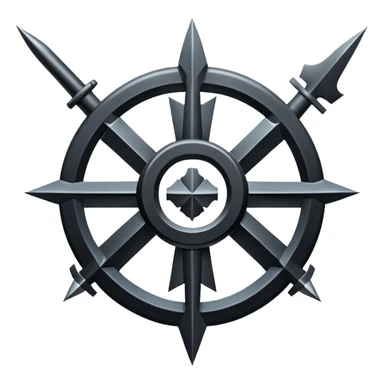 A German empire military symbol sticker