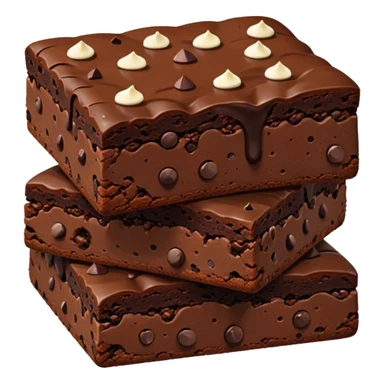 Triple Chocolate Brownie sticker