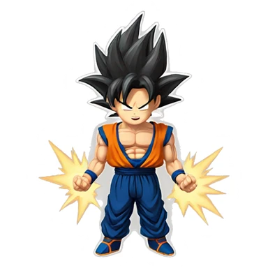 Super saiyan Goku  sticker