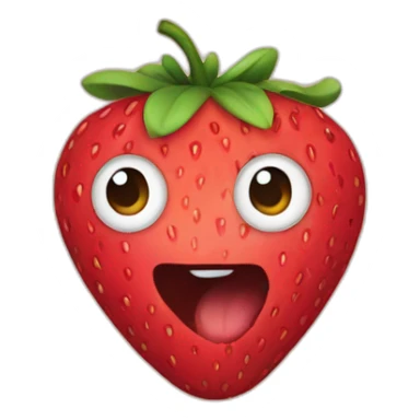 frutilla sticker