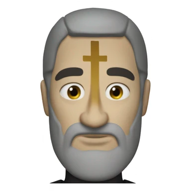 Baldwin IV of Jerusalem from kingdom of heaven with a crusader mask whitout eyes sticker