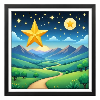 Celui en bas a droite l’étoile decale la a gauche sticker