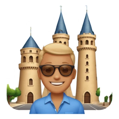 Fly som treffer nesten er tårn sticker