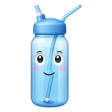A cute water bottle sticker
