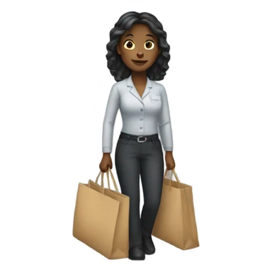 Women going to work  sticker