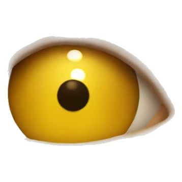 classic yellow emoji eye twitching sticker