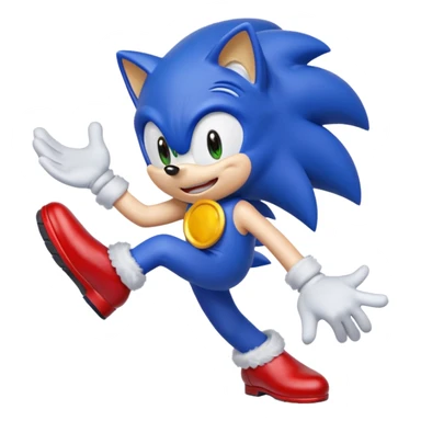 Give me a normal sonic sticker