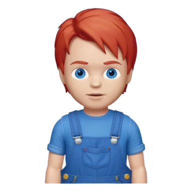 Child's Play Chuck Doll
 sticker