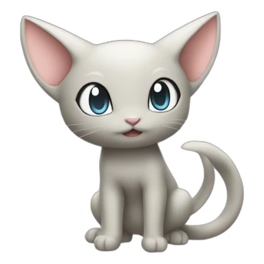 Pokémon Mew two sticker