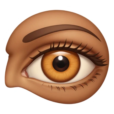 a pair of eyes sticker