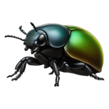 dung beetle sticker